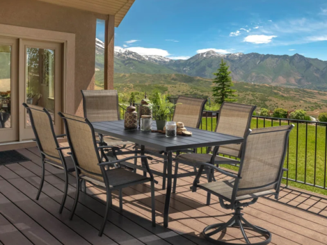 Ankita+6+-+Person+Metal+Patio+Dining+Set+with+Rectangular+Table